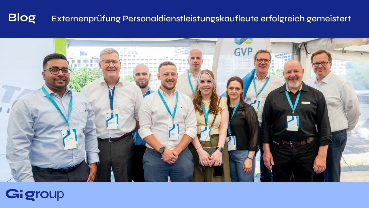 Externenprüfung Personaldienstleistungskaufleute erfolgreich gemeistert